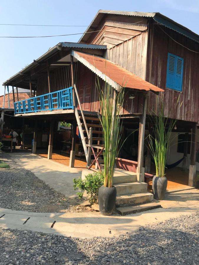 The Khmer Wooden House on stilts